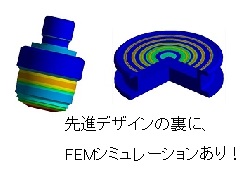 先進デザインの裏に、FEMシミュレーションあり!!<ケラー社より>
