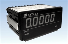 サヤマ　表示器　流量瞬時<br />SP-522/SAシリーズ